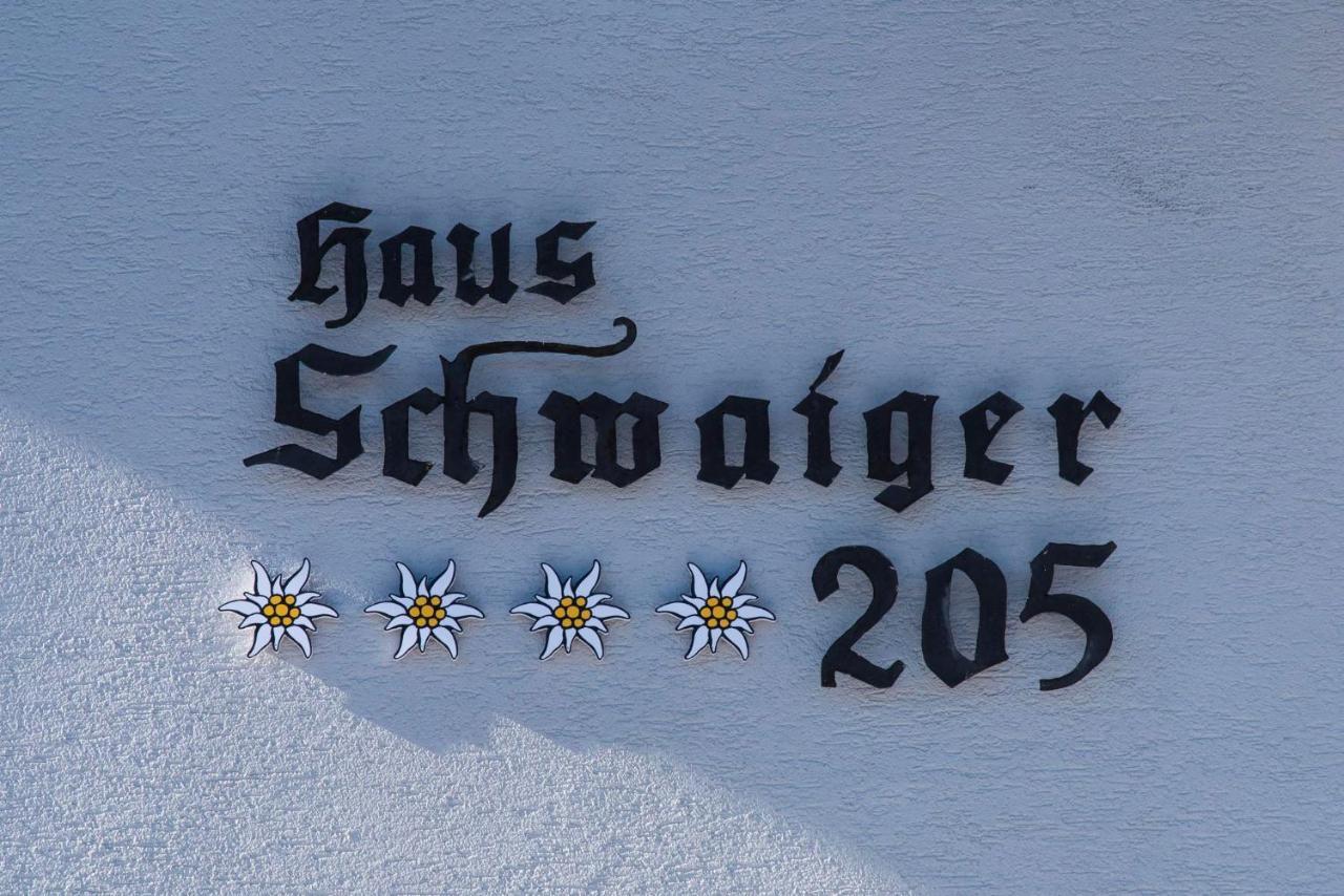 Gaestehaus Schwaiger Mariapfarr Exterior foto